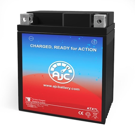 Bsc Preferred Honda CRF250L 250CC Motorcycle Replacement Battery 2013-2017 AJC-PS-ATX7L-512169